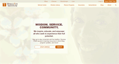 Desktop Screenshot of himalayaninstitute.org