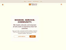 Tablet Screenshot of himalayaninstitute.org